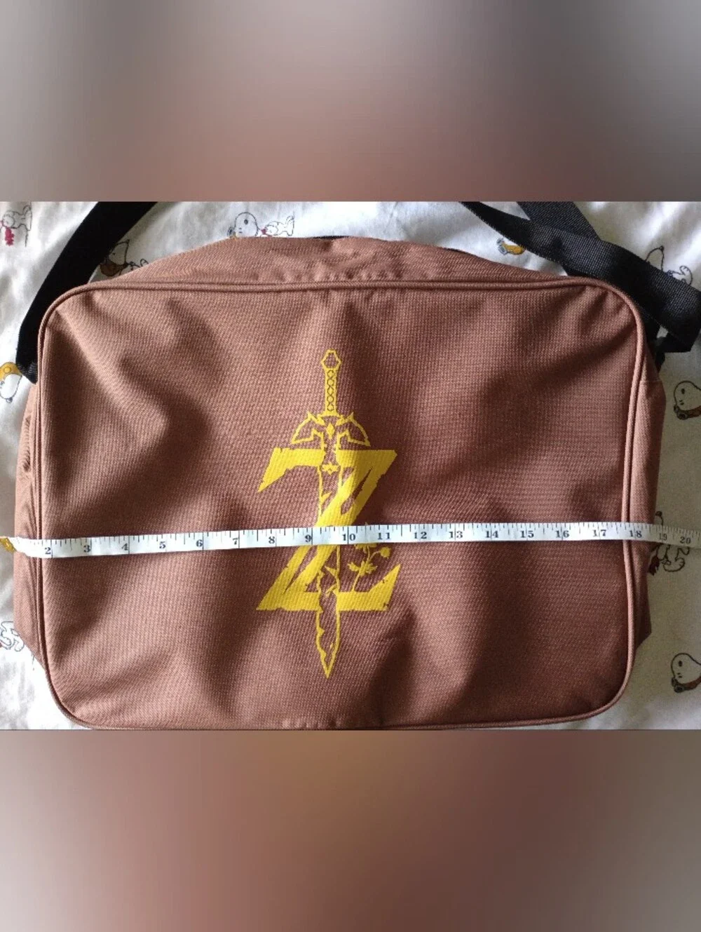 The Legend Of Zelda Breath Of The Wild Brown Messenger Bag NWT